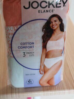 Jockey Cotton French Cut Underwear, 3 pack New in Original Packaging - Size 6M